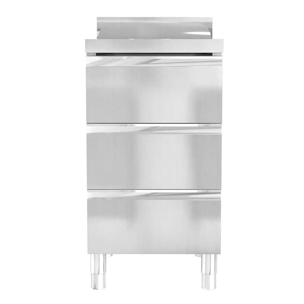 Commercial Kitchen Storage Cabinet Stainless Steel 2 Piece