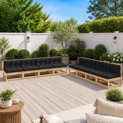 Create Your Outdoor Oasis with Our 8-Piece Lounge Set
