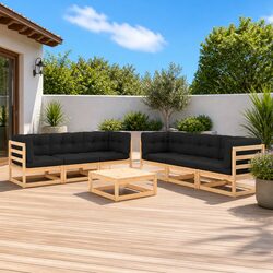 Friendly 7 Piece Garden Lounge Set for Your Patio
