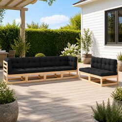 Your Cozy 6 Piece Garden Lounge Set Awaits