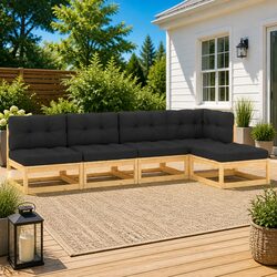 Your Friendly 5 Piece Garden Lounge Set for Relaxation
