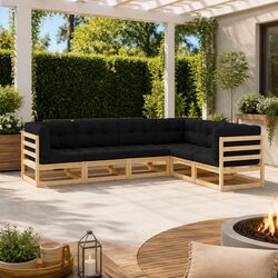 Your New 6 Piece Outdoor Lounge Set Awaits You