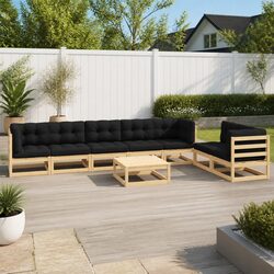 Friendly 8 Piece Modular Lounge Set for Your Garden