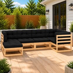 Your New Favorite Lounge Set: 6 Pieces in Anthracite
