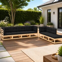 Your Perfect 7 Piece Garden Lounge Set Awaits