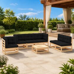 Your Perfect 7 Piece Garden Lounge Set Awaits