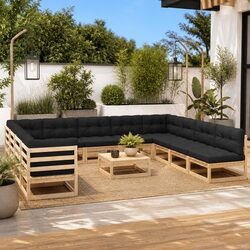 Your Perfect Outdoor Lounge Set: 12-Piece Comfort Solution