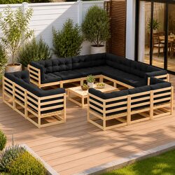 Discover Your 14-Piece Garden Lounge Set for Relaxation