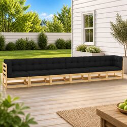 Friendly 6-Piece Garden Lounge Set to Enhance Your Outdoors