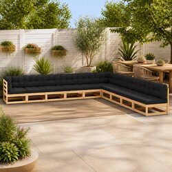 Charming 10 Piece Outdoor Lounge Set for Your Space