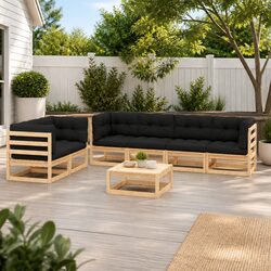 Your Perfect 7 Piece Garden Lounge Set Awaits