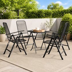 Comfortable 5-Piece Garden Dining Set for Outdoor Enjoyment
