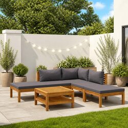 Your New 6 Piece Garden Lounge Set Awaits!