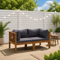 Your Cozy 2-Seater Garden Sofa Awaits