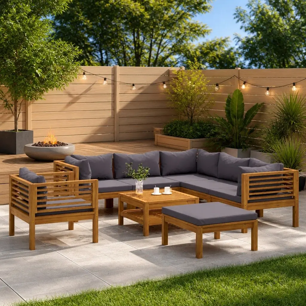 8 Piece Outdoor Lounge Set