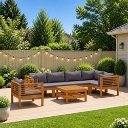 Your Perfect 7 Piece Lounge Set for Relaxing Outdoors