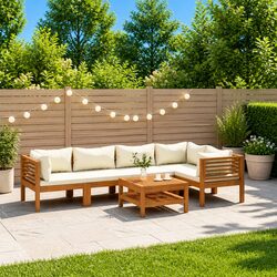 Your Outdoor Space Awaits with a 6-Piece Lounge Set