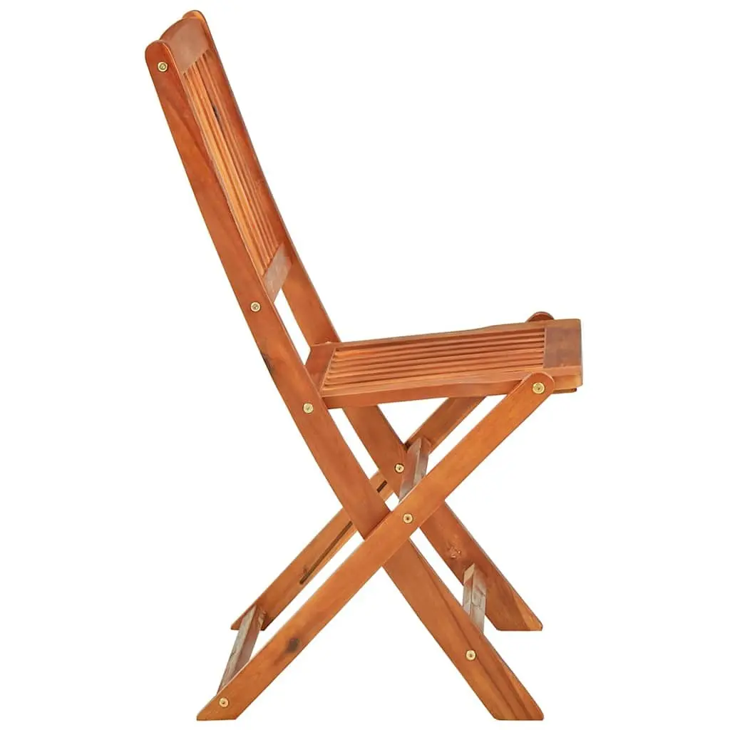 9 Piece Outdoor Dining Set Brown Wood Table and Chairs
