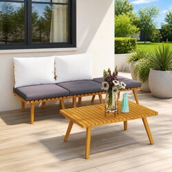 Enjoy Your Outdoor Space with This Lounge Set