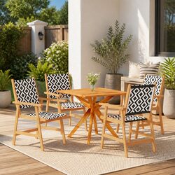 Your Outdoor Retreat: 5 Piece Garden Dining Set