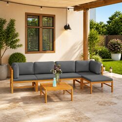 Get Comfortable with Our 6-Piece Garden Lounge Set