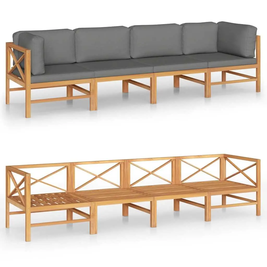 4-Seater Garden Sofa
