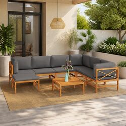 Your Ideal 8 Piece Outdoor Lounge Set Awaits