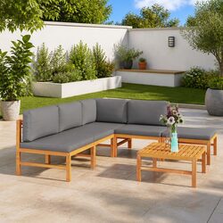 Your New 6-Piece Outdoor Lounge Set Awaits