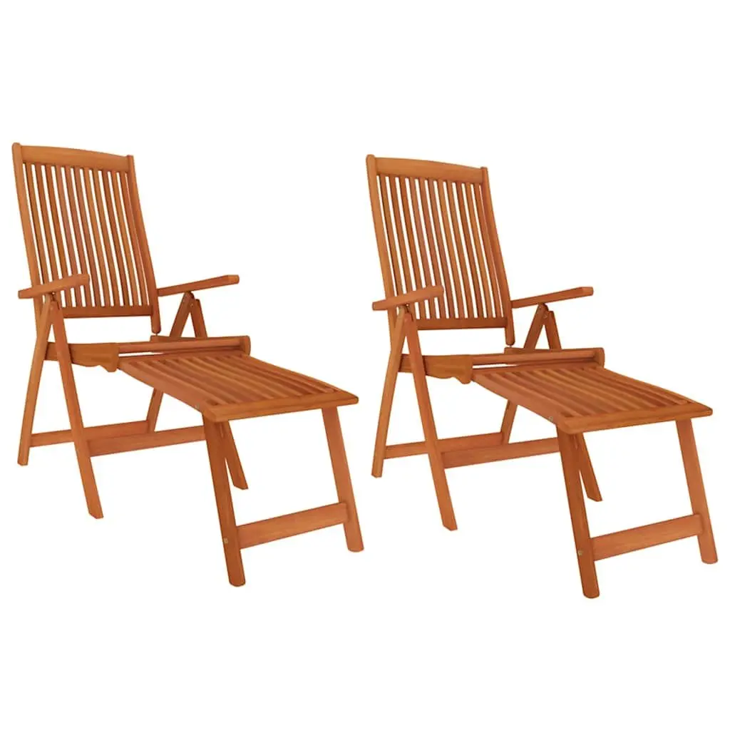 Garden Dining Set 7 Piece Outdoor Furniture Extendable Table Reclining Chairs