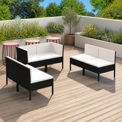 Friendly 6-Piece Garden Lounge Set for Your Space