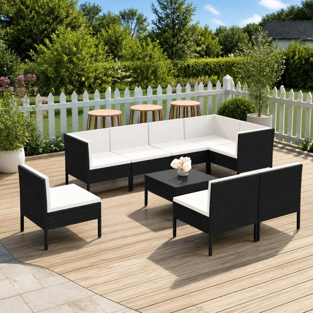 9-Piece Lounge Set for Outdoor Enjoyment