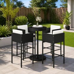 Create Your Outdoor Space with a 5 Piece Bar Set