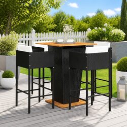 Your Friendly 5 Piece Garden Bar Set for Outdoor Enjoyment
