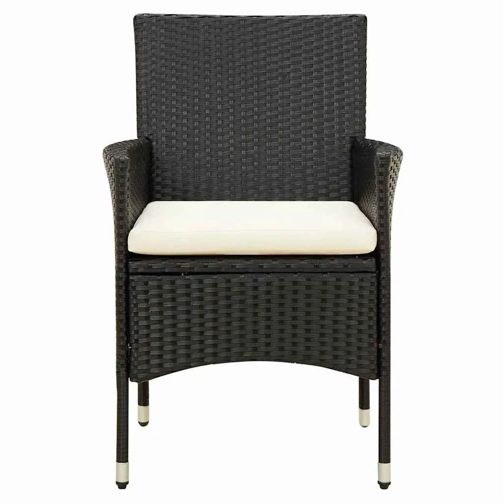Outdoor Dining Set Cushioned Chairs Table 5 Piece