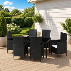 Your New 7 Piece Outdoor Dining Set Awaits You