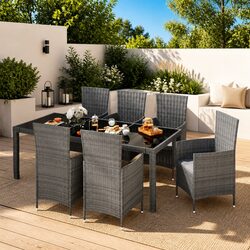 Your New Favorite 7 Piece Outdoor Dining Set