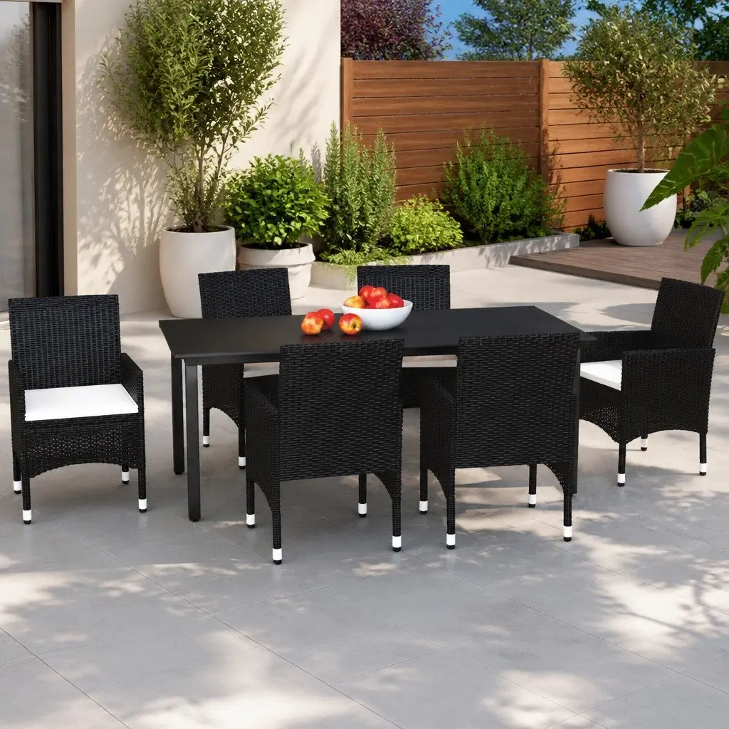 7 Piece Garden Dining Set