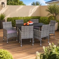 Your Ideal 7-Piece Garden Dining Furniture Set