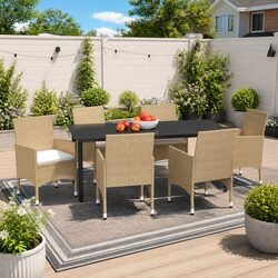Friendly 7 Piece Outdoor Dining Set for Your Space