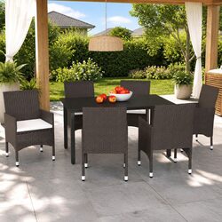 Enjoy Dining with Our 7-Piece Outdoor Set