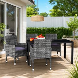 Friendly 5 Piece Garden Dining Set for Outdoor Gatherings
