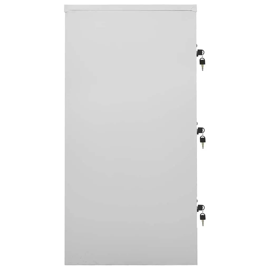 Storage Locker Cabinet Set 5 Pieces Steel Lockable Organiser Home Office