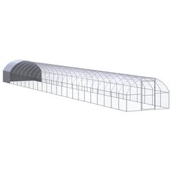 Friendly Outdoor Chicken Coop 3x24x2m for Your Flock