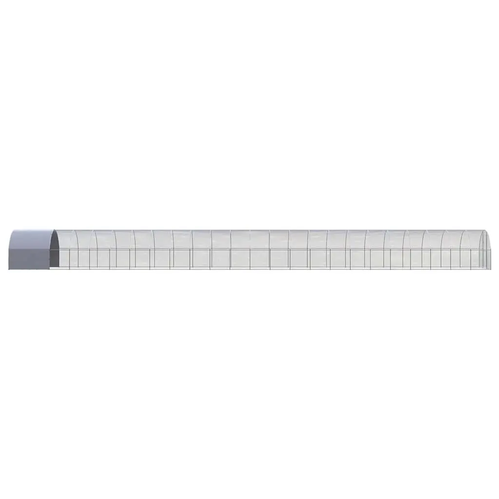 Chicken Coop Galvanised Steel Outdoor Enclosure 3x24x2m