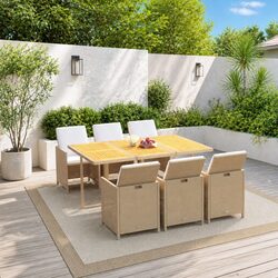 Your Perfect 7 Piece Garden Dining Set Awaits