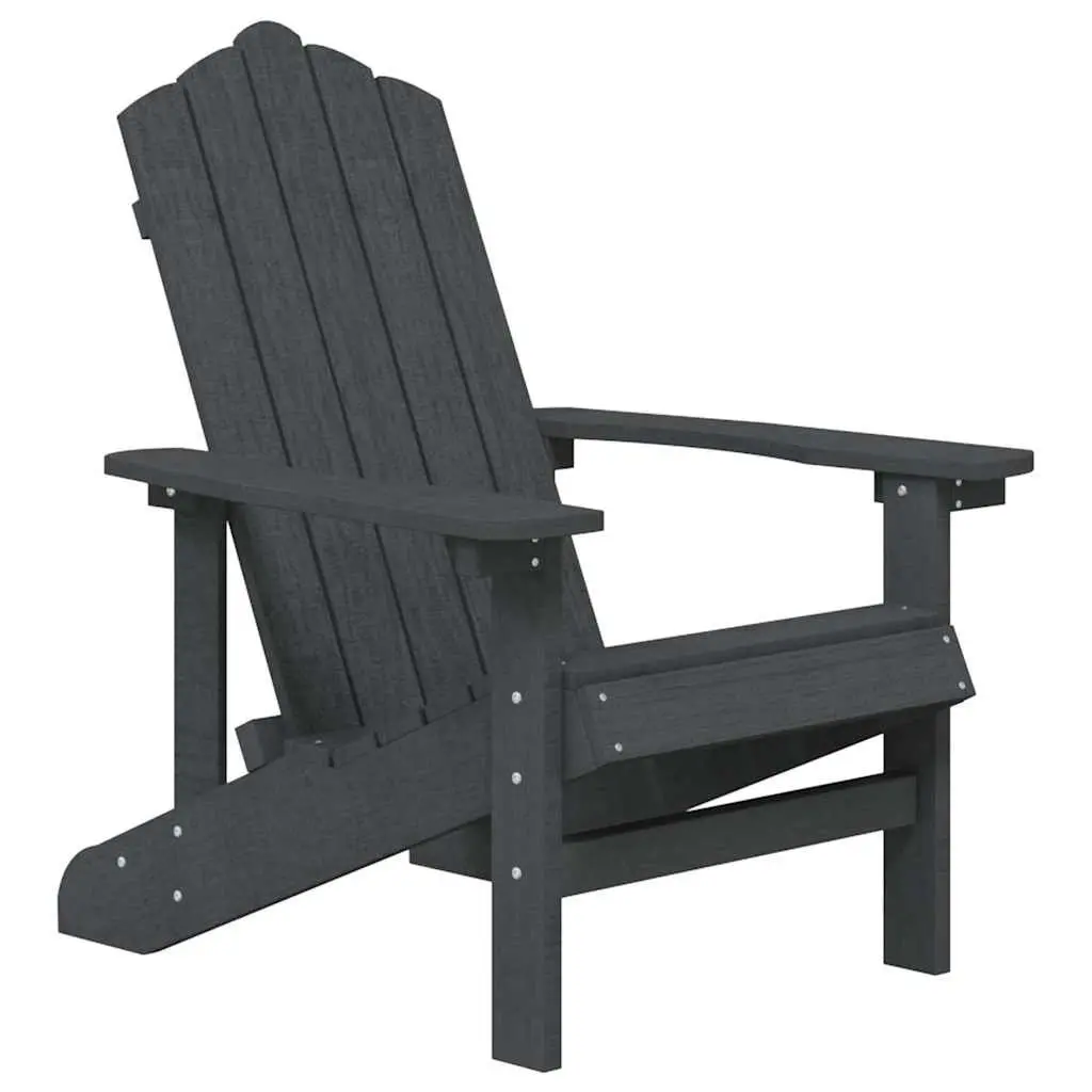Adirondack Chairs Weather Resistant HDPE 2 pcs Outdoor Patio Seating