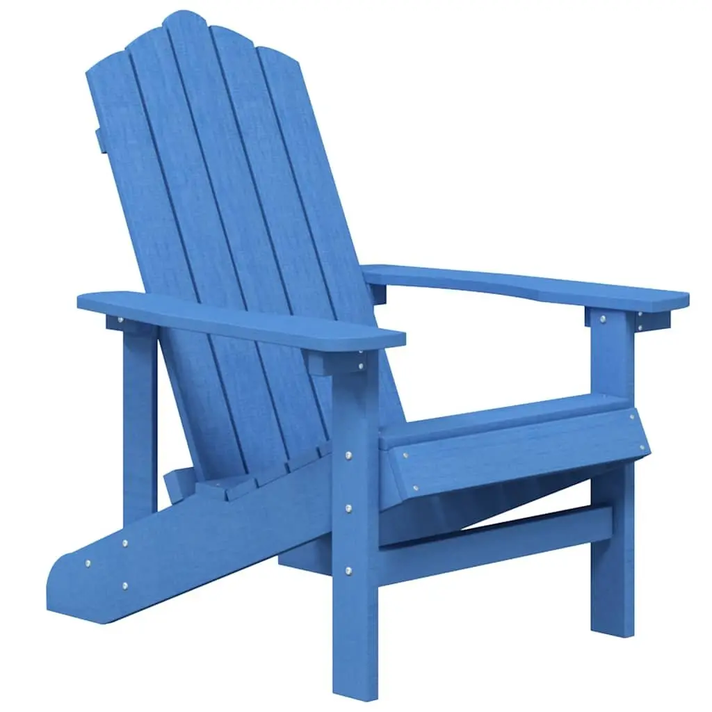 Adirondack Chairs Weather Resistant 2 pcs Blue Garden Patio Seating