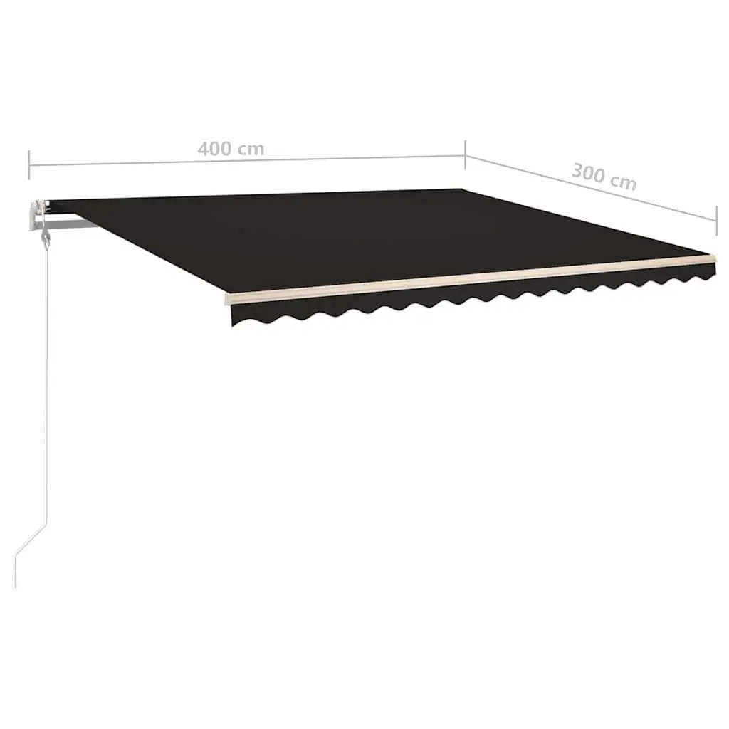 Automatic Retractable Awning Remote Control 400x300 cm