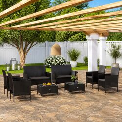 Create Your Outdoor Haven with an 8-Piece Lounge Set