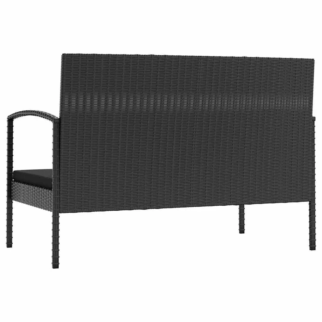 Garden Lounge Set 8 Piece Poly Rattan Outdoor Furniture Patio Sofa with Cushions